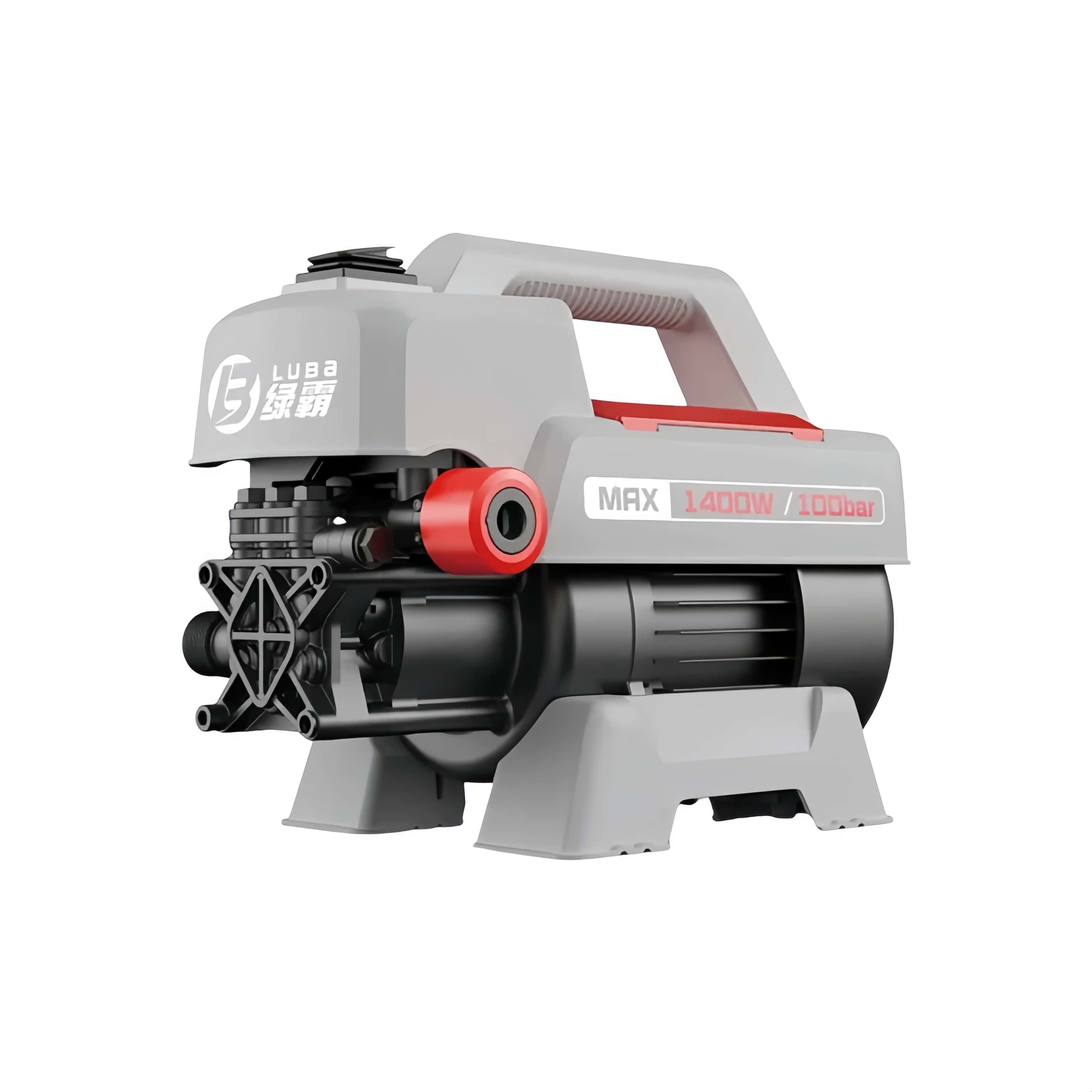 绿田绿霸威虎H4-IDN高压水枪家用220v清洗机洗车机大功率强力清洗关枪自停