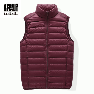 统狮羽绒马甲保暖坎肩C37 件