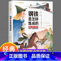 钢铁是怎样炼成的 [正版]钢铁是怎样炼成的 一年级阅读课外书彩图注音版儿童版 二三年级上下册书目原著小学生课外阅读书籍带