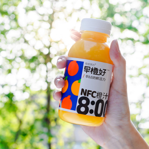 零度果坊早橙好NFC橙汁 280g*8瓶