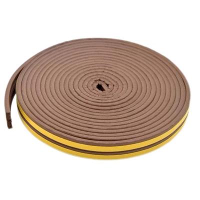 中锦科技 自粘密封胶条门窗隔音箱盒密封条宽宽9mm高4mm[E型] 米