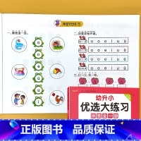 [单册]拼音全一册 幼升小优选大练习 [正版]幼升小衔接拼音语言数学试卷测试卷一日一练幼儿园大班学前班为一年级入学做准备