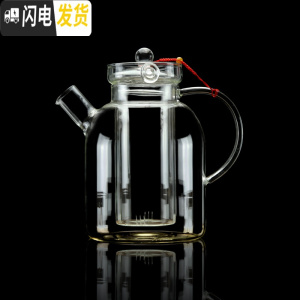 三维工匠电陶炉玻璃烧水壶煮茶壶单壶可高温大号加厚大容量煮茶炉套装家用 [玻璃盖]过滤内胆2000茶具