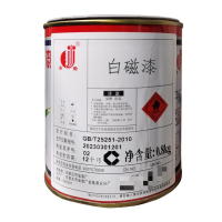 金鱼 白磁漆 0.8kg/桶