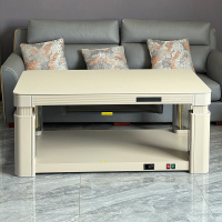 火焰山电暖桌茶几升降电暖茶几电暖桌家用多功能烤火桌