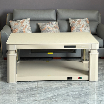 火焰山电暖桌茶几升降电暖茶几电暖桌家用多功能烤火桌