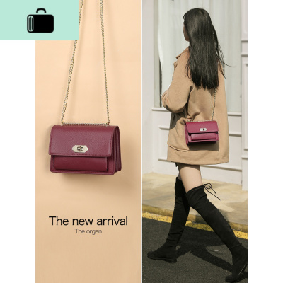链条包包2020新款网红ins2019女包夏天百搭时尚学生斜挎包小方包NEW LAKE女斜挎包