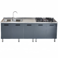 依韵珂双槽面橱柜2000*500*820mm台