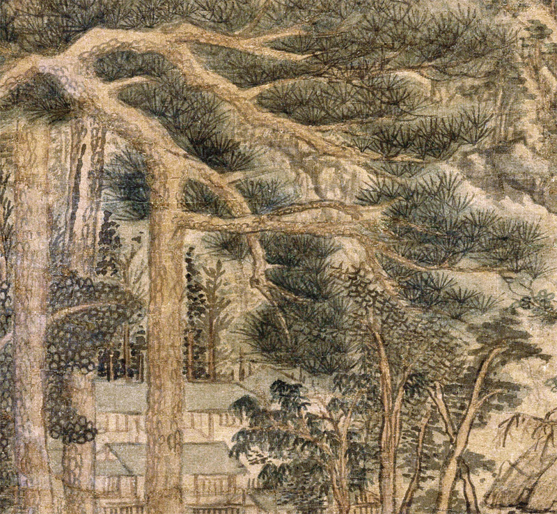 [正版]历代名画临摹大图范本 九 元·黄公望《天池石壁图》( 国画初学