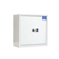 湘渭保密柜财务档案柜文件柜办公室资料储物柜保险柜矮柜白色-国保密码锁