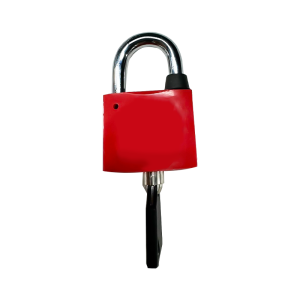 中犀 ZX-16 30mm 塑钢通开梅花锁 (计价单位:把) 红色