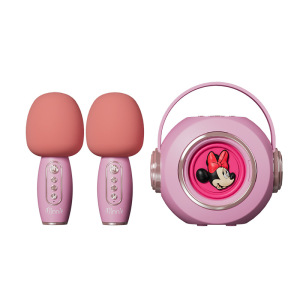 新款K歌智能蓝牙音响AI语音插卡无线麦克风音箱创意礼品