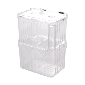 孔雀鱼繁殖盒网凤尾幼鱼苗孵化器斑马热带母鱼生小鱼缸产房隔离箱