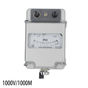 汐岩绝缘电阻测试仪兆欧表500V1000V2500V5000V电工摇表 ZC-71000V1000M