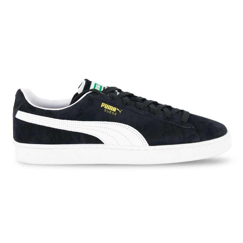 彪马(Puma)复古经典休闲运动鞋男款麂皮皮革拼接跑鞋
