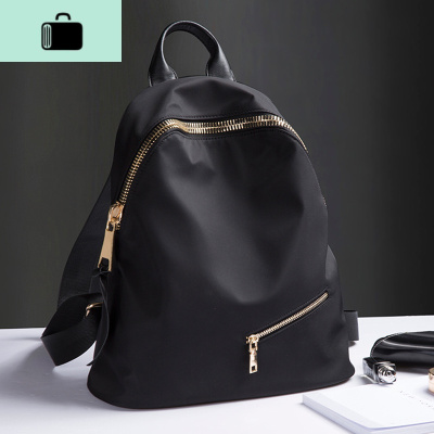 双肩包女2020新款尼龙牛津布轻便帆布简约休闲时尚旅行女士背包潮NEW LAKE