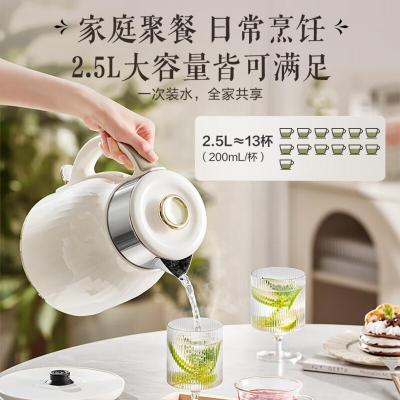 苏泊尔(SUPOR)电水壶 烧水壶保温一体2.5L大容量家用恒温电热水壶316L不锈钢煮水壶开水壶SW-25T02P 2
