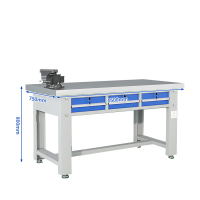 菲尔阿扎 PHIL ARZA 工作台 平三抽/台