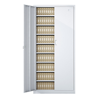 铭威盾凭证柜会计收纳柜财务档案柜资料柜加厚文件柜办公室带锁铁皮柜凭证柜九层