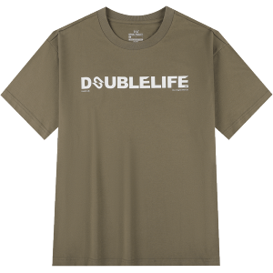 361°运动t恤男女同款夏季透气休闲宽松亲肤上衣印花圆领短袖