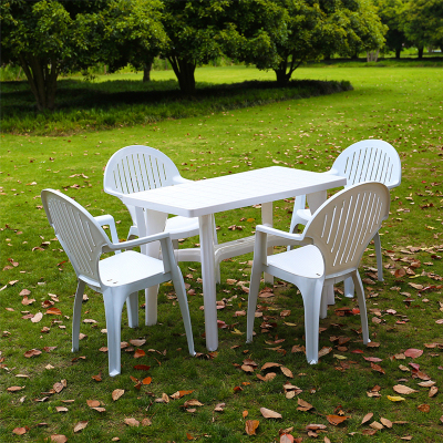 厂家直销塑料长方桌休闲户外专用桌子沙滩桌子塑料大排挡桌子 D组合桌椅