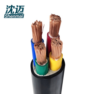 沈迈 铜芯软电线 ZC-VVR-0.6/1kV-4*10平方 1米
