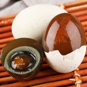 [熊猫鸟]河南特产松花皮蛋 10枚 单枚70g 正宗土鸭蛋新鲜腌制溏心皮蛋河南特产变蛋