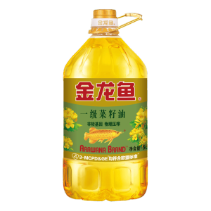金龙鱼非转基因压榨一级菜籽油5L*1桶