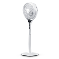 先锋(Singfun)电风扇蒲扇落地扇循环扇遥控定时客厅卧室家用宿舍摇头立式 白色