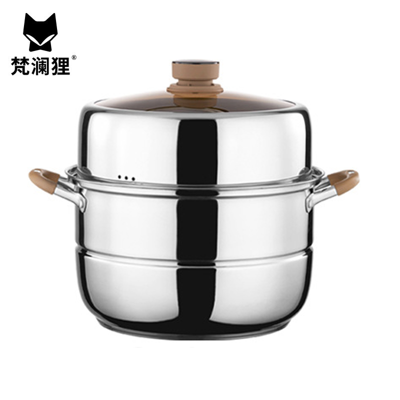 梵澜狸电磁炉通用汤蒸锅D79 个