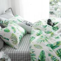 美帮汇床上四件套风床单被套全棉全棉简约1.8m床双人1.5米北欧