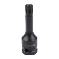 长鹿 1/2"气动连体旋具套筒(六花) T90X78mm