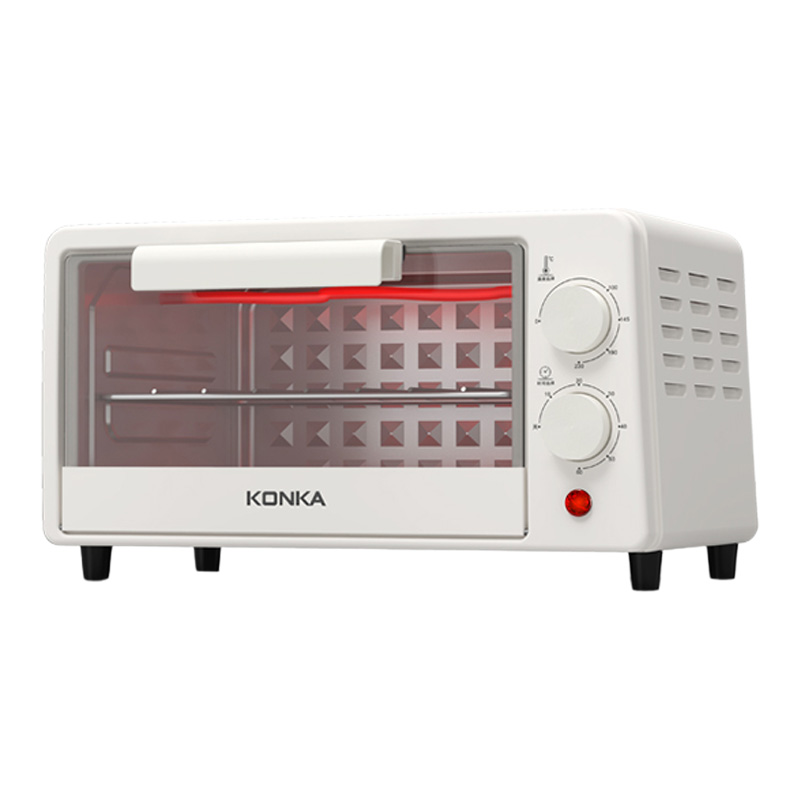 康佳电烤箱10L多能迷你小烤箱易清洁KAO-W1075A