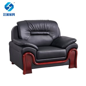 江莱中式沙发西皮单人位1200*880*900mm/JL-SF04/张