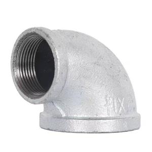 鑫迈凯斯 镀锌丝扣变径弯头 内丝弯头丝扣弯头DN100×40[4寸变1.5寸] 个