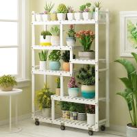 森美人花架子阳台置物架植物多层多肉室内客厅花盆栽架绿萝落地欧式家用