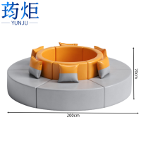 荺炬沙发圆形组