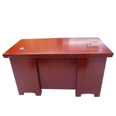 鸿业盛大职员台5号办公家具现代中式电脑桌班桌员工办公台工作台员工桌1.4米单人职员办公桌1400L*700W*760 胡桃色