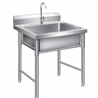 依韵珂不锈钢水槽500*500*800mm个