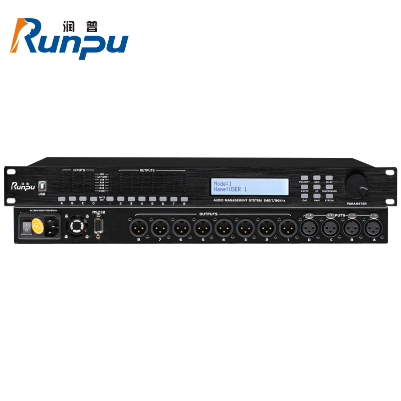 润普Runpu音频功率放大器设备专业功放RP-GY48P