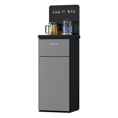 美菱(Meiling)家用茶吧机多功能智能冰温热款全自动饮水机下置水桶立式温热款高端轻奢饮水机MY-DM7216-B