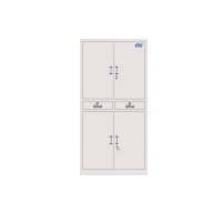 百特尚优 铁二斗文件柜 850*390*1850 BT-ZBT05 个