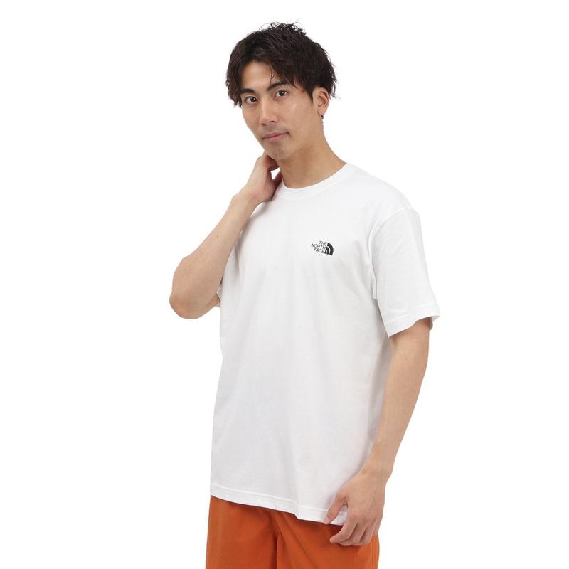THE NORTH FACE/北面运动速干棉质短袖T恤男装复古花卉户外印花易