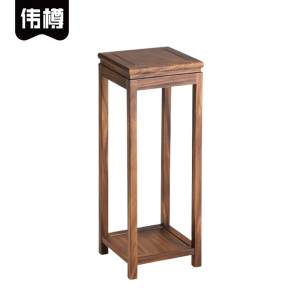 伟樽实木花架30*30*80cm个