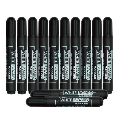 晨光 M&G 白板笔 MG-2160 2.0mm (黑色) 12支/盒 盒