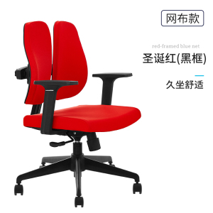 DXBG电脑椅家用人体工学椅学生学习椅双背椅矫正升降写字椅办公椅