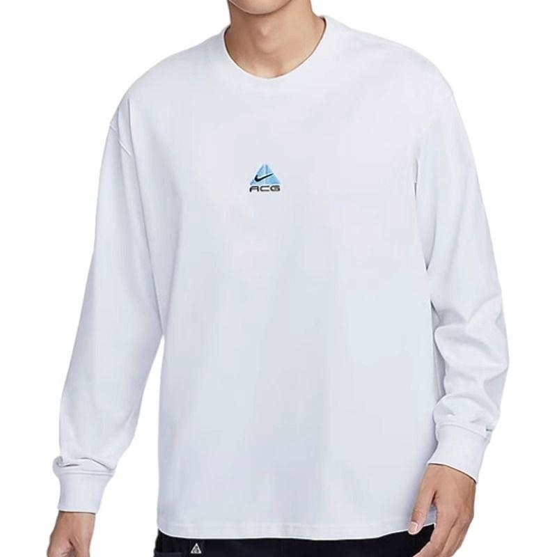 NIKE耐克长袖T恤运动休闲舒适针织圆领男装DR7754-122 D