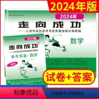 数学 上海 [正版]2024年版走向成功 上海市高考二模卷 数学试卷+参考答案走向成功高考数学二模卷高三学生摸底卷各区高