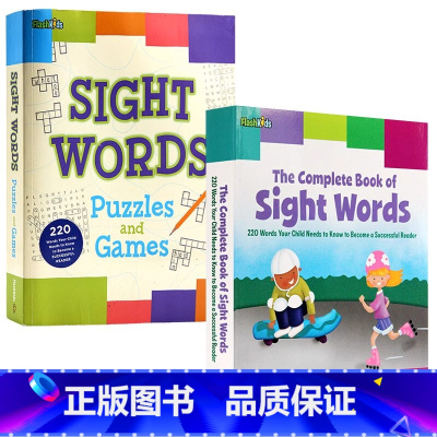 220个高频词汇 第1册+第2册 [正版]Sight Words 220高频词汇练习1和2两册英文原版 The Comp