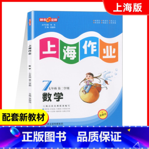 七年级下数学 七年级 [正版]钟书金牌 上海作业 七年级下 数学 7年级下册/第二学期 上海教辅同步辅导训练课后作业练习